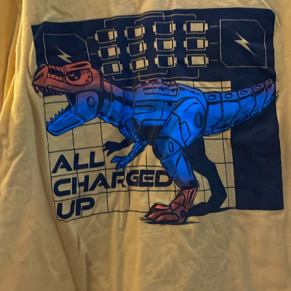 Yellow Dino shirt